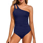 💖LAST DAY SPECIAL PRICE💖Women's Cutout One Shoulder One Piece Swimsuit👙