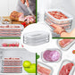 🥩 Last Day Only £6.99 🧊 3‑Layer Fridge Crisper – Clear, reusable & stackable ✨