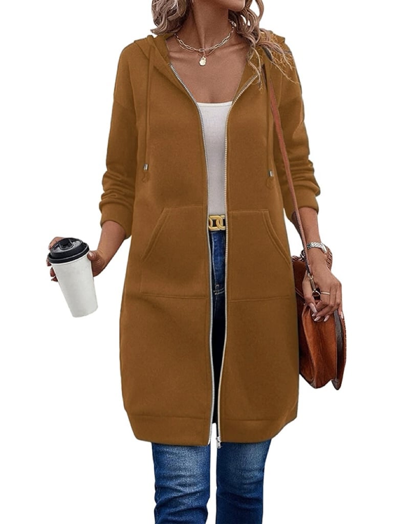 🌸LAST DAY SPECIAL PRICE!!🌸Women Casual Zip up Fleece Hoodies