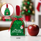 Christmas Velvet Gift Bags, Drawstring Pouches with Handle, Xmas Santa Treat Sacks for Christmas Eve Apple, Candy & Small Gifts