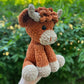 🎁Last Day Promotion 49% OFF🔥Crochet Highland Cow Amigurumi Pattern🐮- DIY Kit & Finished Plush