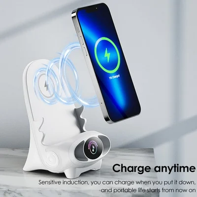 🔥Last Day Sale 50% OFF🔥Mini Chair Wireless Fast Charger Multifunctional Phone Holder