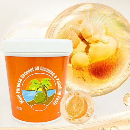 ✨Buy 2 Get 1 Free✨Multi-Purpose Coconut Oil Cleaning & Polishing Paste