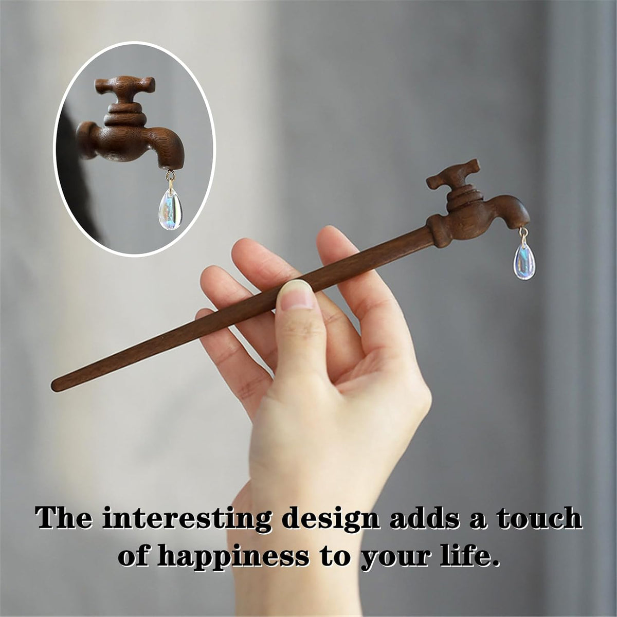 Faucet Hair Chopstick Hair