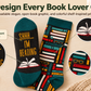 📚Shhh I'm Reading Crew Socks – Gift for Book Lovers - Books Before People🧦