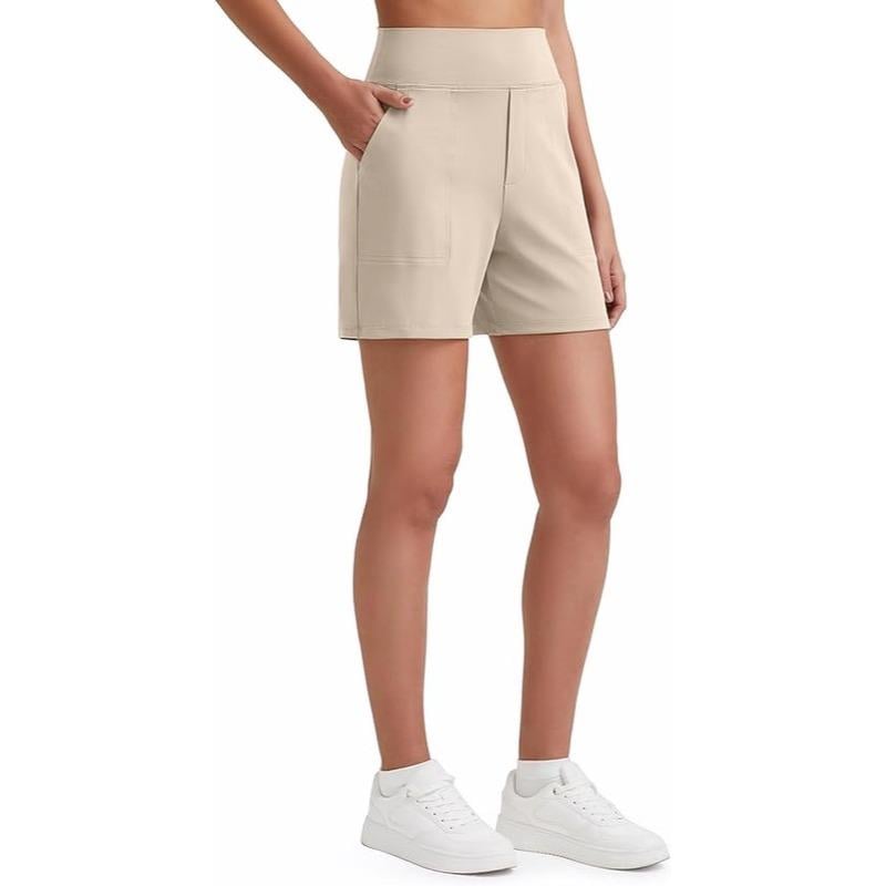 ⏳Last Day Promotion 49% OFF with FREE GIFT🎁✨AuraFit™ Everyday High-Waisted Shorts – Lightweight & Breathable with Functional Pockets 🌿
