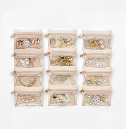 💥Last Day Special Sale 49% OFF👚Travel Jewelry Box with Small Pouches🔥