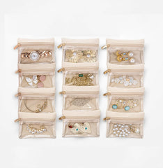 💥Last Day Special Sale 49% OFF👚Travel Jewelry Box with Small Pouches🔥