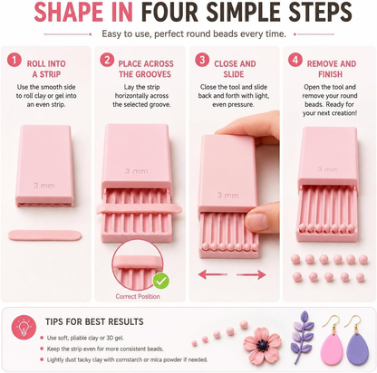 🌸LAST DAY SPECIAL PRICE!!🌸Clay gel ball making tool - suitable for all kinds of DIY