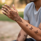 ✨Henna Tattoo Stencils Kit🎨  Reusable Mehndi Hand Templates for Glitter Henna, Temporary Body Art