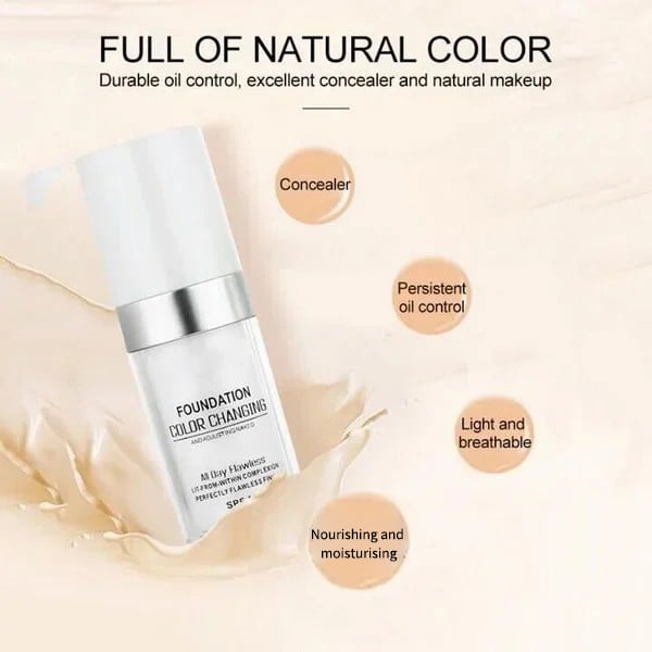 🎁Last Day Buy 2 Get 1 Free🎉Colour Changing Mature Skin Foundation