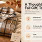 🍂Women's Plaid V Neck Hooded Tunic, Long Sleeve Drawstring Casual Fall Top with Curved Hem