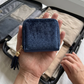 💎 Mini Travel Jewellery Pouch, Portable Velvet Jewellery Organiser Bag with Zipper & Tassel