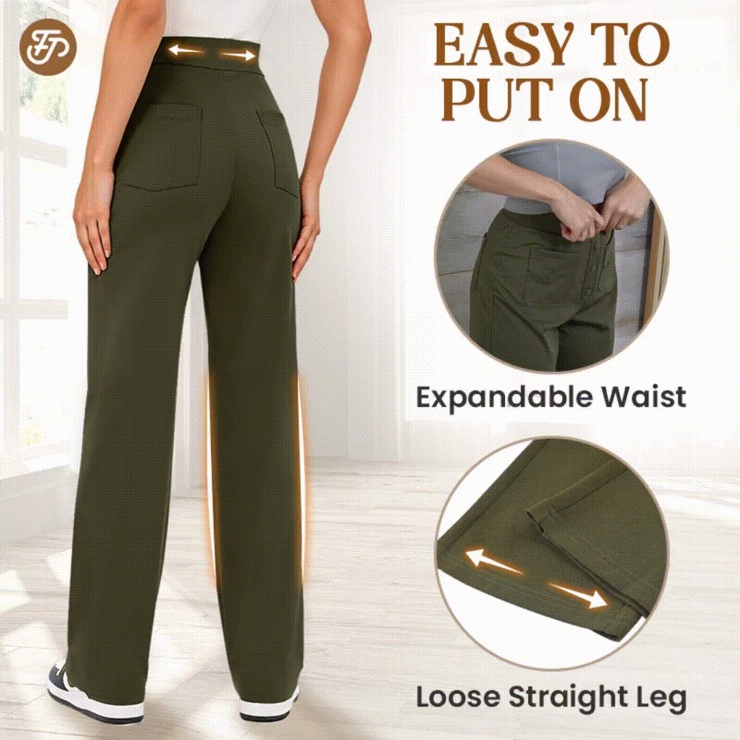 💥LAST DAY SALE 59% OFF💷Women's Casual High Waist Stretch Pants