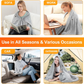 🔥USB Electric Heated Shawl🧶 Wearable Heating Poncho Blanket with 3 Heat Settings, Machine Washable Warm Wrap for Home Office Travel