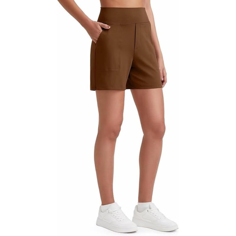 ⏳Last Day Promotion 49% OFF with FREE GIFT🎁✨AuraFit™ Everyday High-Waisted Shorts – Lightweight & Breathable with Functional Pockets 🌿