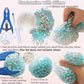 🎅Christmas HOT SALE💞50K+ SOLD!✨ DIY Stress Ball Making Kit, Includes 6 Filling Packs, 10 Transparent Blank Soft Skins, Expansion Tool, Ideal for Adult Stress Relief, Squishy Maker