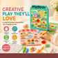 🌈 Create Your Own Jelly Stickers! 🎨 DIY Paint, Peel & Stick Art Kit for Kids ✨ 4 Fun Themes + Complete Craft Set 🎁