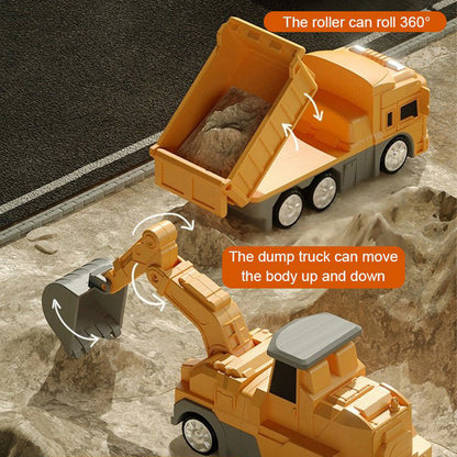 🎁 Hot Sale 49% OFF🔥Magnetic Transform Engineering Car Assembled Toys