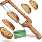 🥐🔪Last Day Promotion 49% OFF🍞Adjustable Wooden Bow Bread Knife, Sourdough Bread Slicer Saw for Homemade Artisan Bread