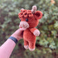 🎁Last Day Promotion 49% OFF🔥Crochet Highland Cow Amigurumi Pattern🐮- DIY Kit & Finished Plush