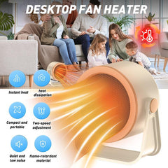 🎅LAST DAY SALE 50% OFF!!⚡❄️2026 Portable Instant-Heat Heater – Outdoor & Desktop Mini Radiator
