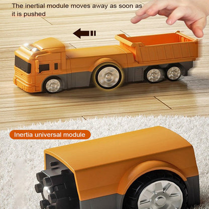 🎁 Hot Sale 49% OFF🔥Magnetic Transform Engineering Car Assembled Toys