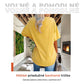 💥Last Day Special Sale 49% OFF👚Women's Summer Half Sleeve Casual Loose Fit Cotton Tunic T-shirt