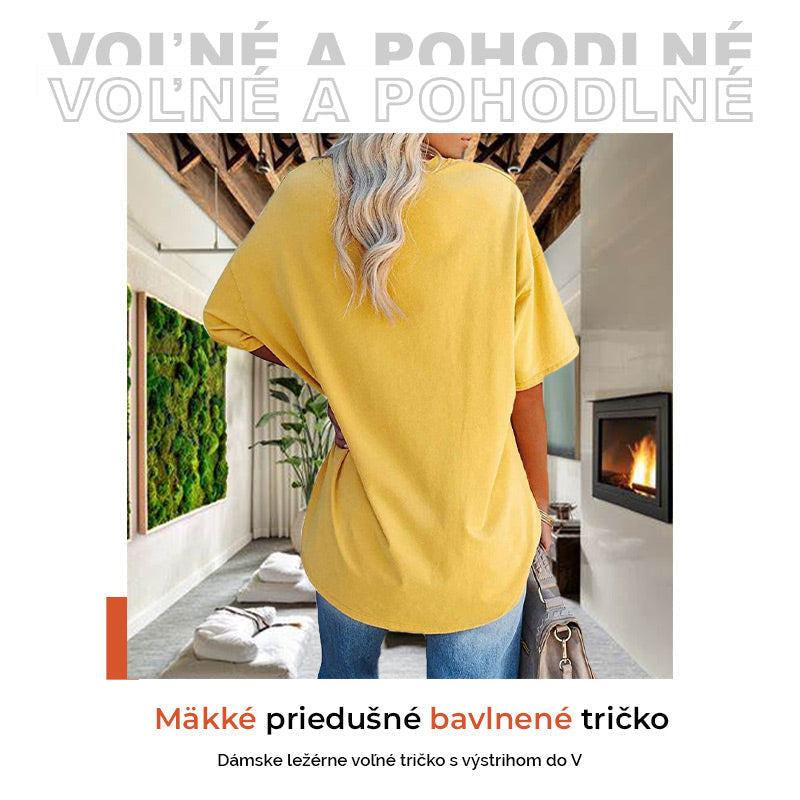 💥Last Day Special Sale 49% OFF👚Women's Summer Half Sleeve Casual Loose Fit Cotton Tunic T-shirt