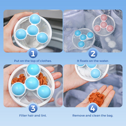 🏡🎉Hot Sale 49% OFF🎉✨Floating Lint Mesh Bag For Laundry