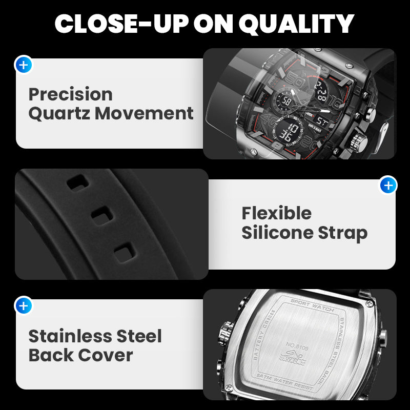 🎁Hot sale 50 % OFF⏳Multi-Function Sport & Casual Digital Watch