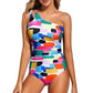 💖LAST DAY SPECIAL PRICE💖Women's Cutout One Shoulder One Piece Swimsuit👙