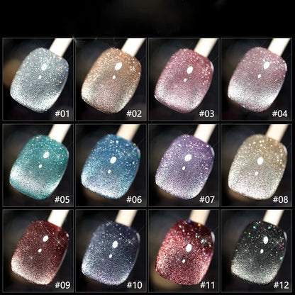 💥Hot Sale 50% OFF💎Laser Diamond Cat Eye Nail Polish