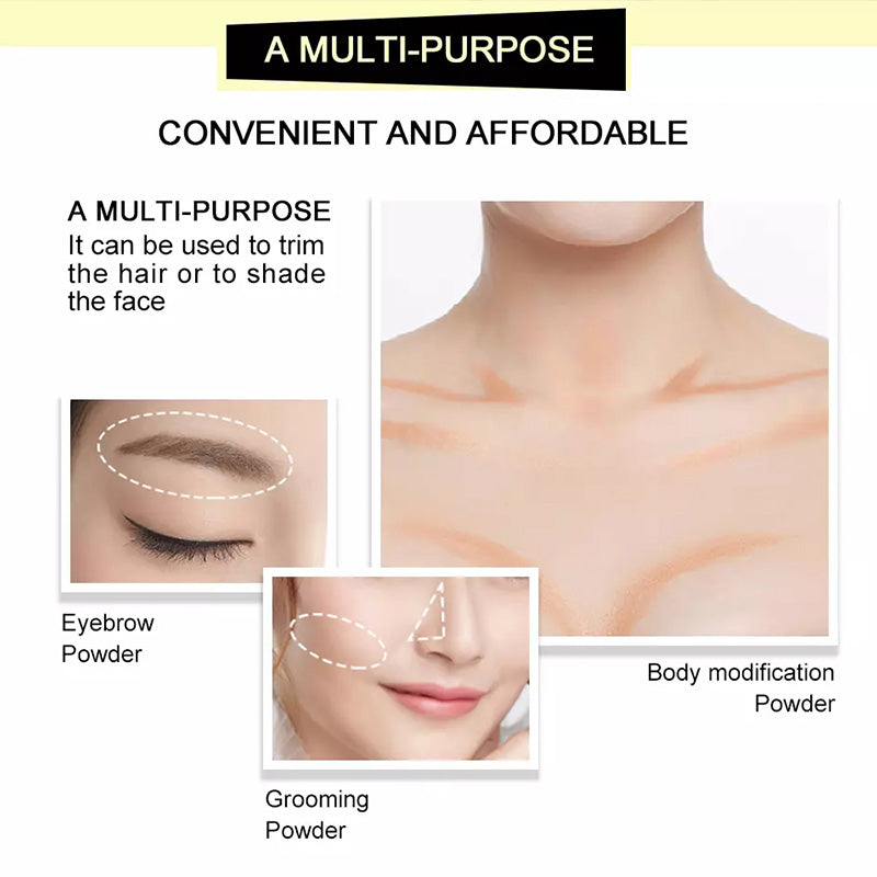 🔥 Multi-Purpose Waterproof and Sweatproof Hairline Powder Eyebrow Powder