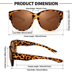 📢BUY 1 GET 1 FREE!!😎 2025 New Polarized UV400 Protection Trendy Round Cat-eye Sunglasses 😺🕶️