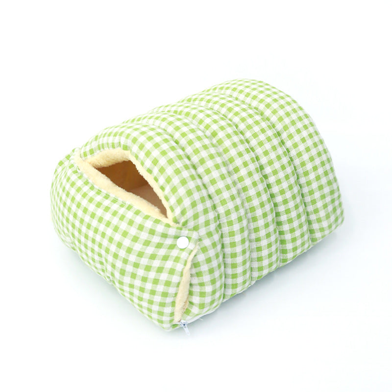 💥Hot Sale 50% OFF🐈Removable and Washable Winter Closed-off Cat Bed💝