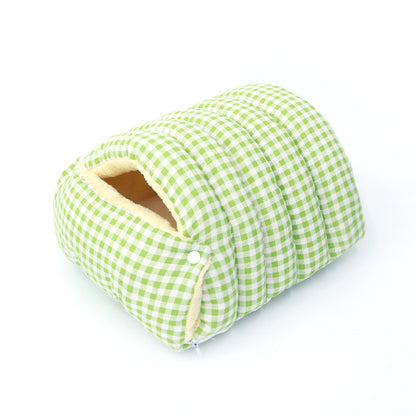 💥Hot Sale 50% OFF🐈Removable and Washable Winter Closed-off Cat Bed💝