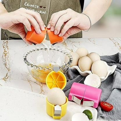 🔥🔥🔥Limited-time 😮‍💨 Buy 1 Get 1 Free !!!🍳 Quick Egg Cracker Tool – Open Hundreds Of Eggs Faster & Cleaner 🔥