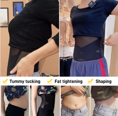 🎆New Year Sale🔥Cross Mesh Girdle for Waist Shaping