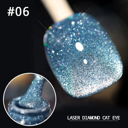 💥Hot Sale 50% OFF💎Laser Diamond Cat Eye Nail Polish