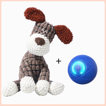 ⏰Limited Time Special Price ￡7.99!!✨🐾 AUTO-BOUNCING SMART PET BALL WITH REMOTE CONTROL— 3 Interactive Modes | Chew-Resistant E-TPU | USB-C Rechargeable 🎾