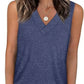 Women's Casual V-Neck Loose Fit Tank Top