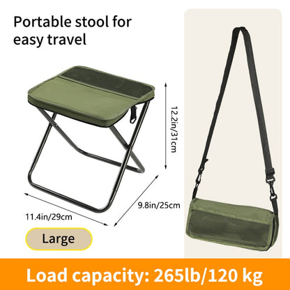 🔥49% OFF🔥Ultra-Light Folding Stool – Supports Up to 265 lbs