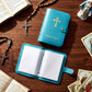 💥Last Day Special Sale 49% OFF👚✝️ Catholic Genuine Leather Holy Card Holder – Pocket Prayer Card Organizer with Snap Closure