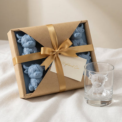 💥Last Day Special Sale 49% OFF🐮 Mini Highland Cow Ice Cube Mold – Cute 3D Ice for Drinks, Parties & Gifts