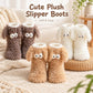 😍2027 NEW SALE-49% OFF😍Women's Plush Slippers Floor Socks 👍 ✨Winter Home Indoor Thickened Fleece-Lined Anti-Slip Adult
