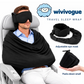 🧳Last Day Promotion 49% OFF🔥3-in-1 Travel Sleep Set, 3D Blackout Eye Mask, Neck Support Pillow & Shoulder Cover Blanket for Plane Train Trip