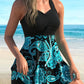 🔥Free Shipping⚡50K+ SOLD!👙Strap Top & Fitted Swim Shorts Separable Swimsuit 