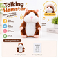 🐹 Last Day Only £ 8.99 ！！🎅Talking Hamster Plush – repeats whatever you say, auto head-shaking, hilarious fun for kids & adults