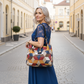 🎅Christmas HOT SALE👜50K+ SOLD!✨ Women's Geometric Tote Bag – Large Capacity Stylish Handbag For Everyday Elegance👜